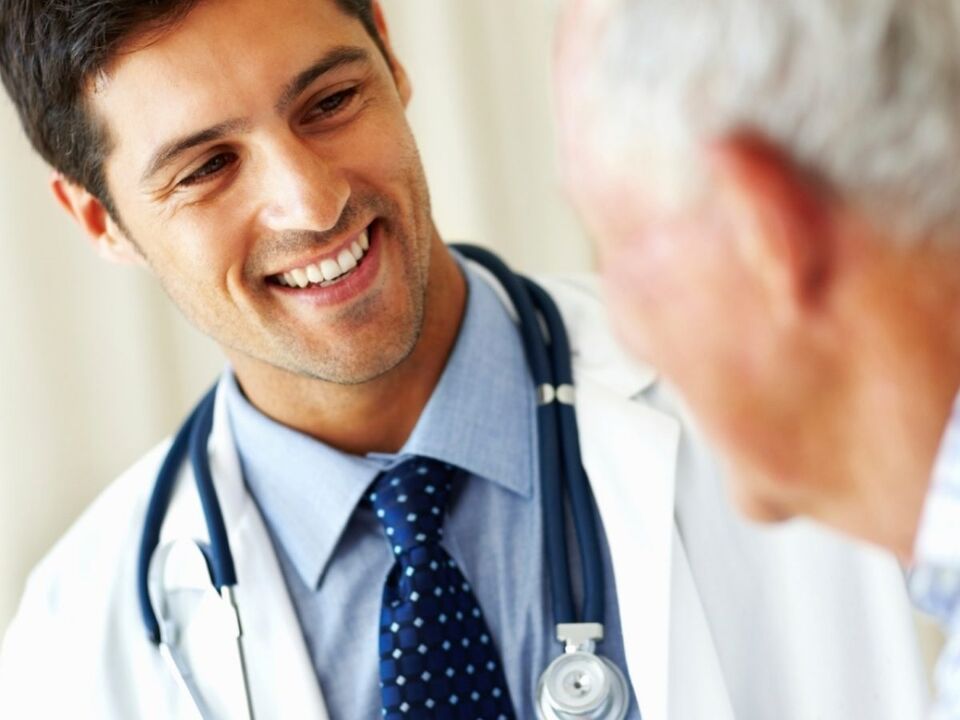 consulta com um médico para osteocondrose