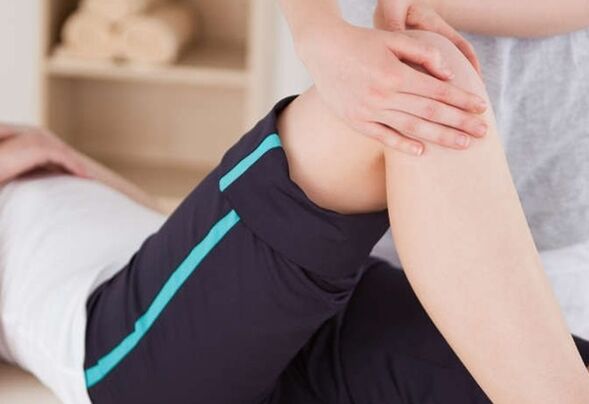 massagem articular do joelho para artrose